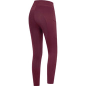 ELT Reitleggings Ella Velvet Rot