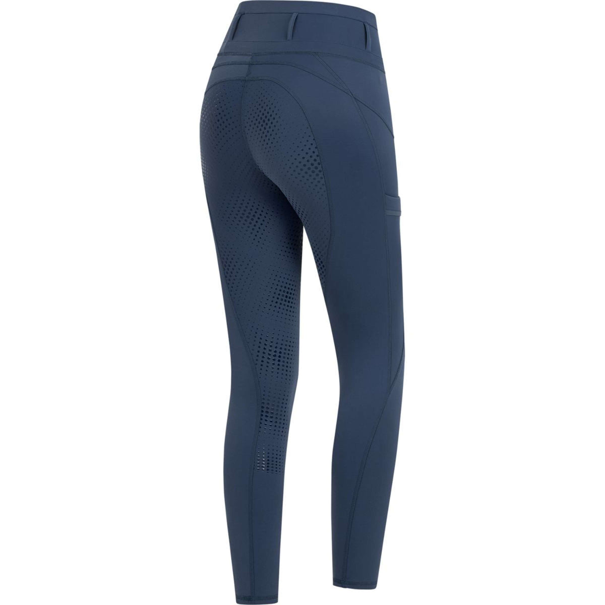 ELT Reitleggings Hanna Taille haute Denim Blau