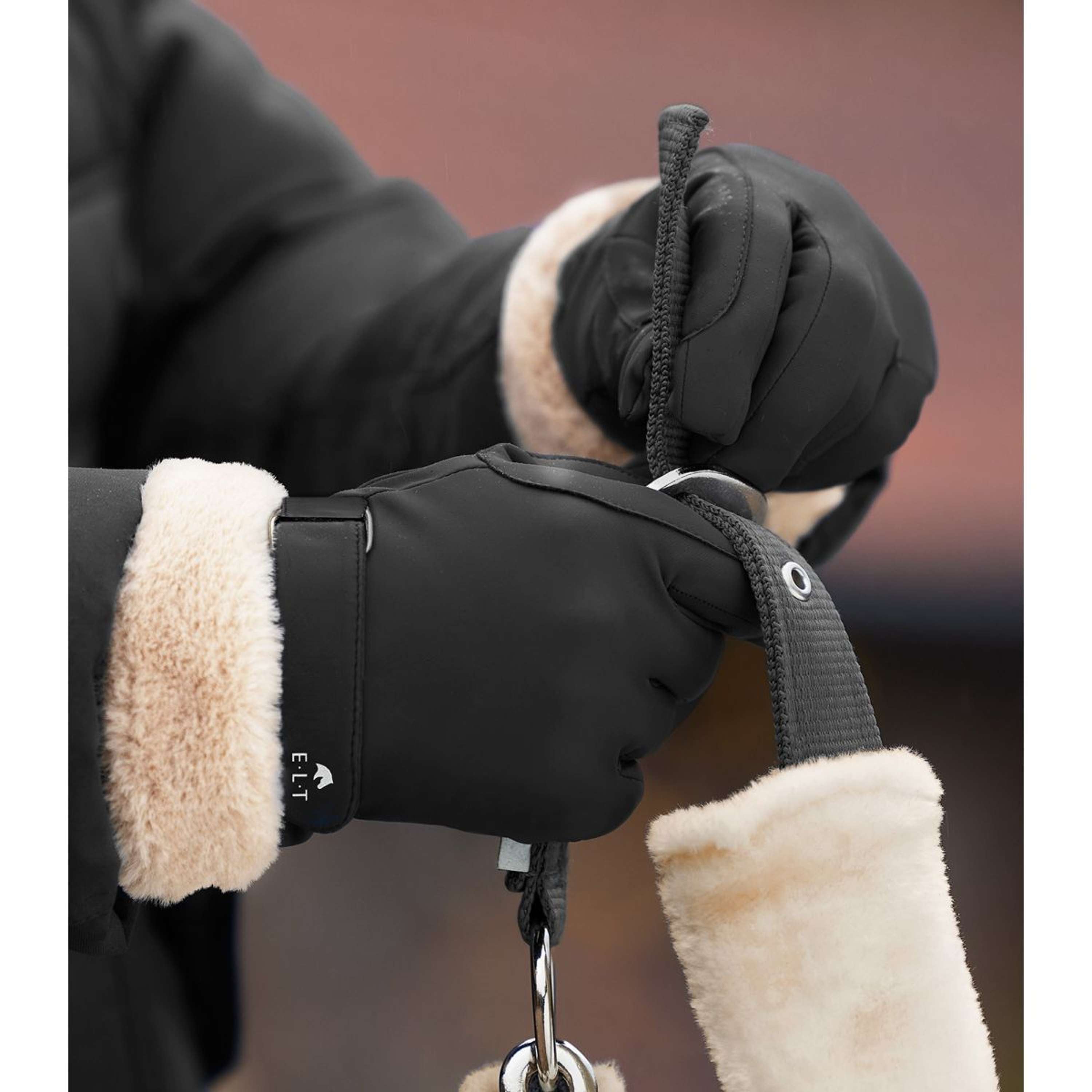 ELT Reithandschuhe St. Moritz Schwarz