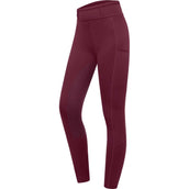 ELT Reitleggings Ella Glam Velvet Rot