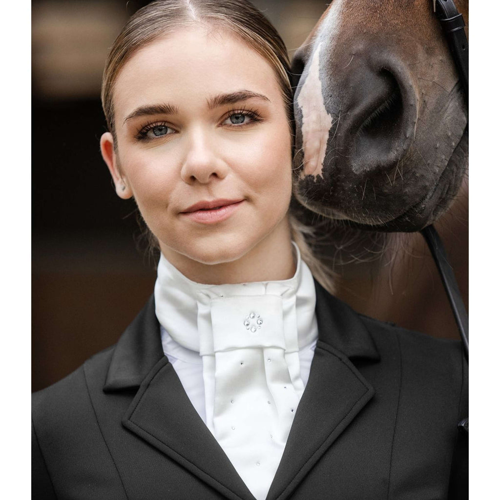 ELT Plastron Grazia Kinder Weiß