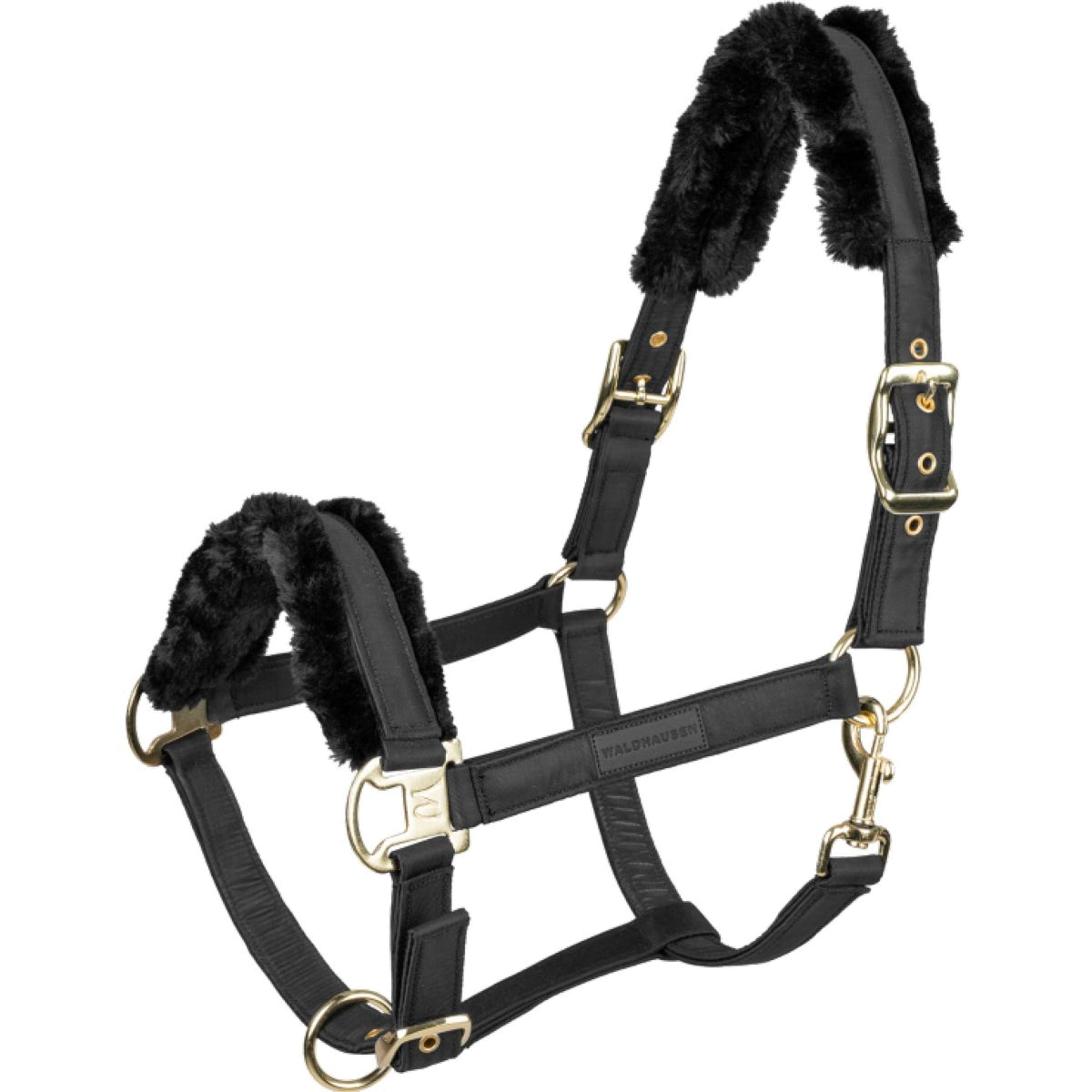 Waldhausen Halfter Exclusive Schwarz/Schwarz Waldhausen Halfter Exclusive Schwarz/Schwarz