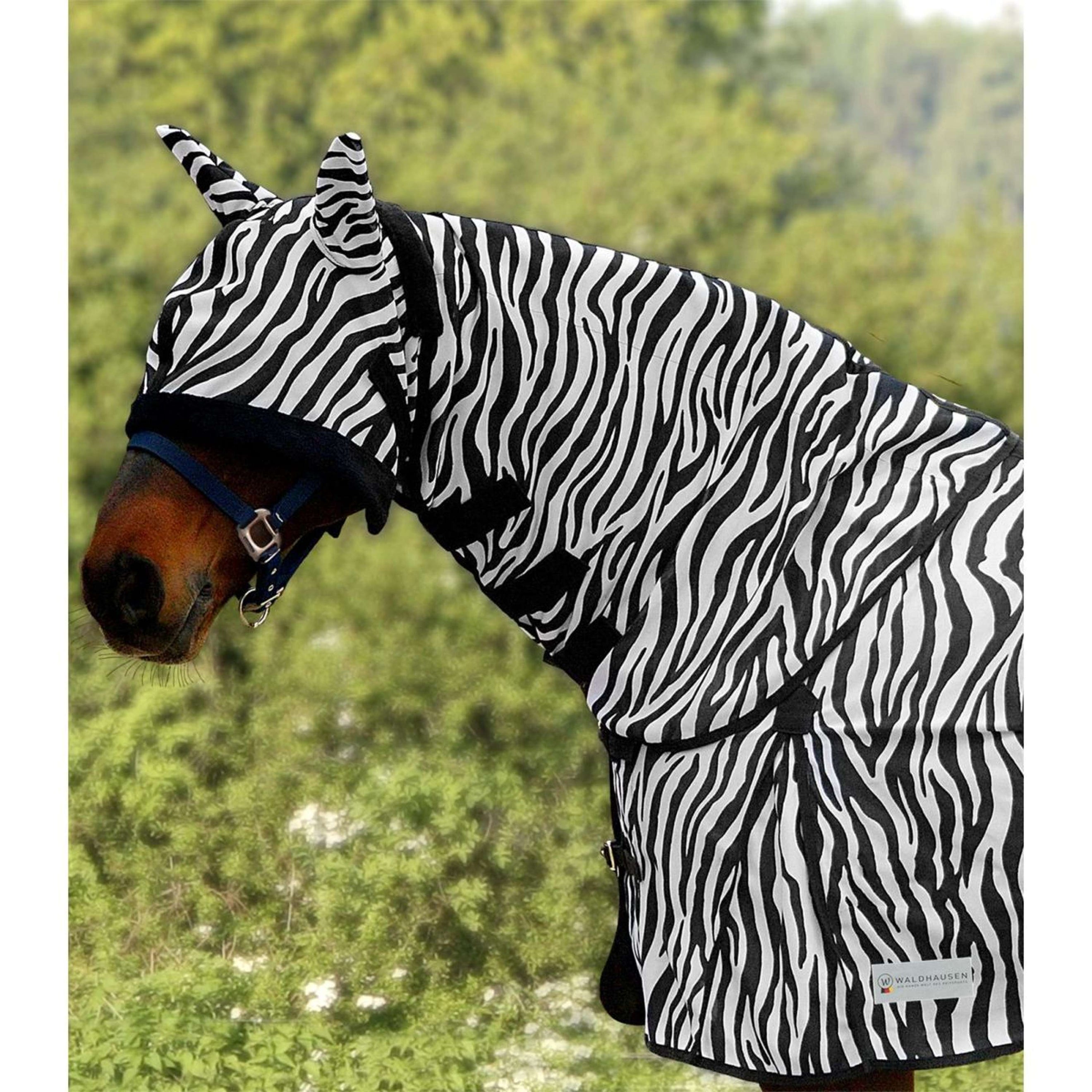 Waldhausen Halsstück Zebra Schwarz/Weiß