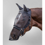 Waldhausen Fliegenmaske Premium Ohren und Nase Schwarz