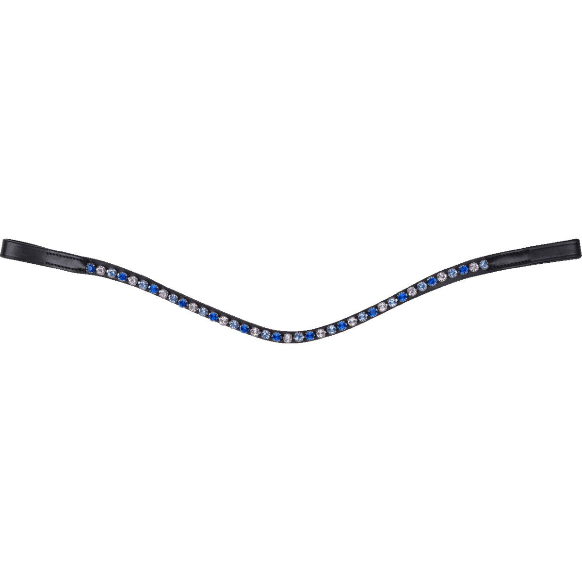 Waldhausen Stirnriemen X-Line Glam Black/Saphire Blue/Nightblue/Silver