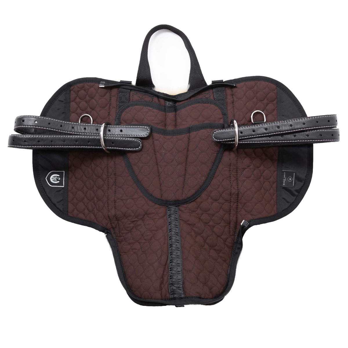 Werner Christ Bareback Pad Premium Plus Braun/Natural