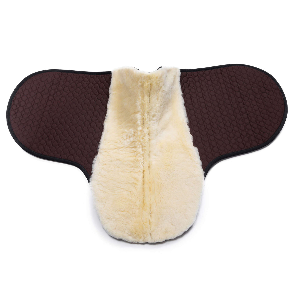 Werner Christ Schabracke Champ fur Basic&Premium Bareback Pad Braun/Natural