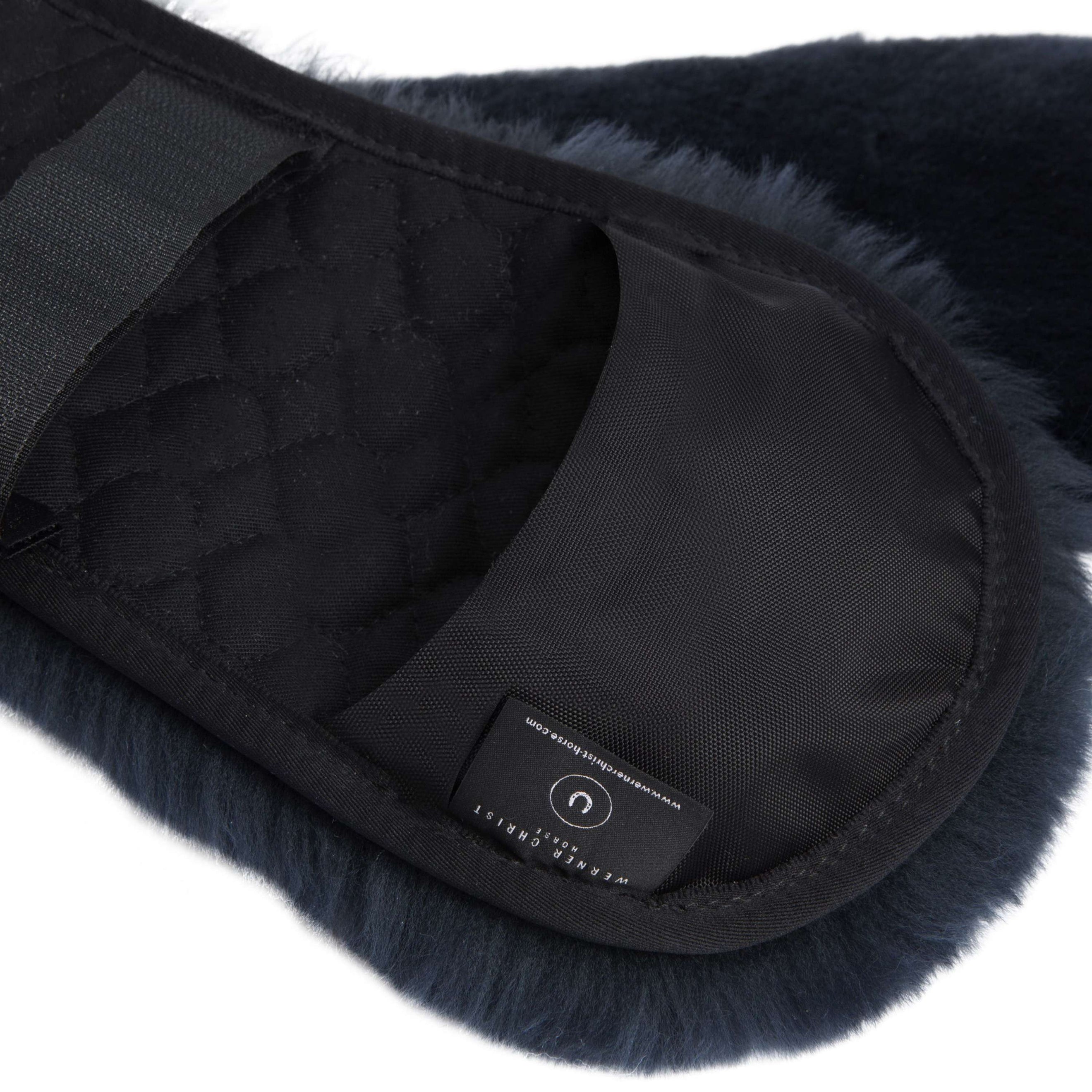 Werner Christ Sattelgurtschoner Contoured Schwarz/Anthrazit Werner Christ Sattelgurtschoner Contoured Schwarz/Anthrazit