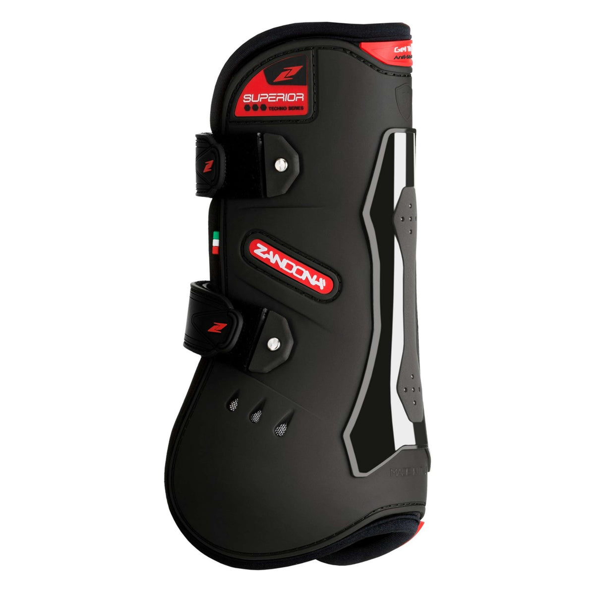 Zandona Gamaschen Superior Air Velcro Schwarz
