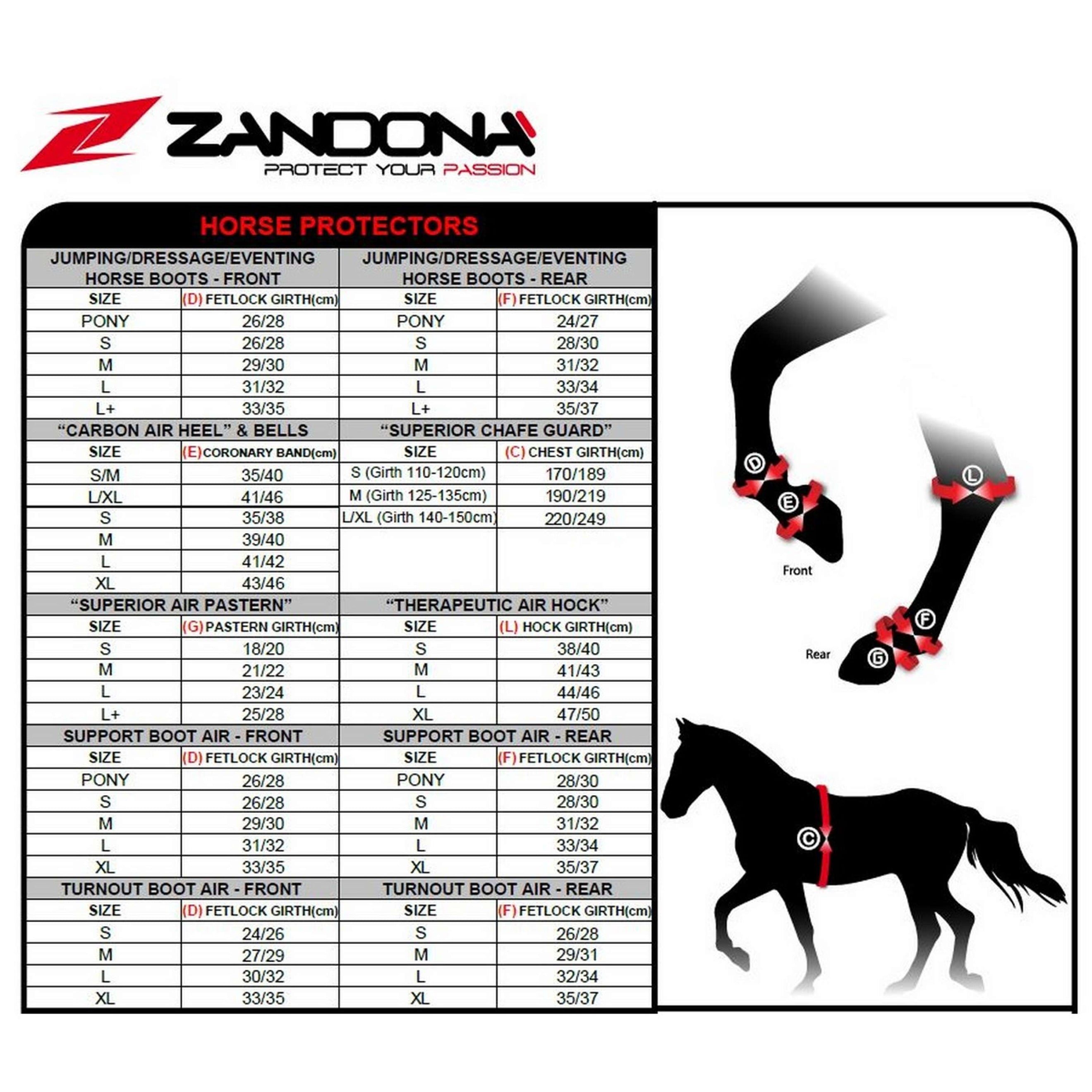 Zandona Body Bandage Superior Chafe Guard Evo Braun Zandona Body Bandage Superior Chafe Guard Evo Braun
