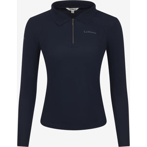 LeMieux Poloshirt Sport Lange Ärmel Navy