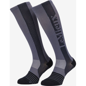 LeMieux Socken Silecone Jay Blue