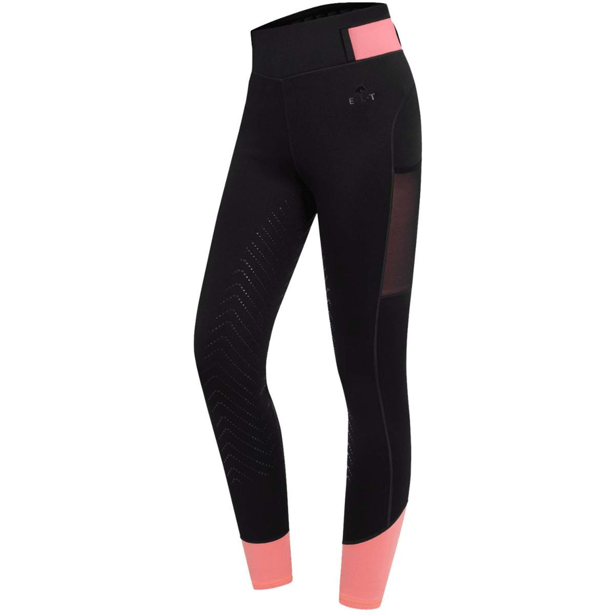 ELT Reitleggings Noemi Schwarz/Flamingo