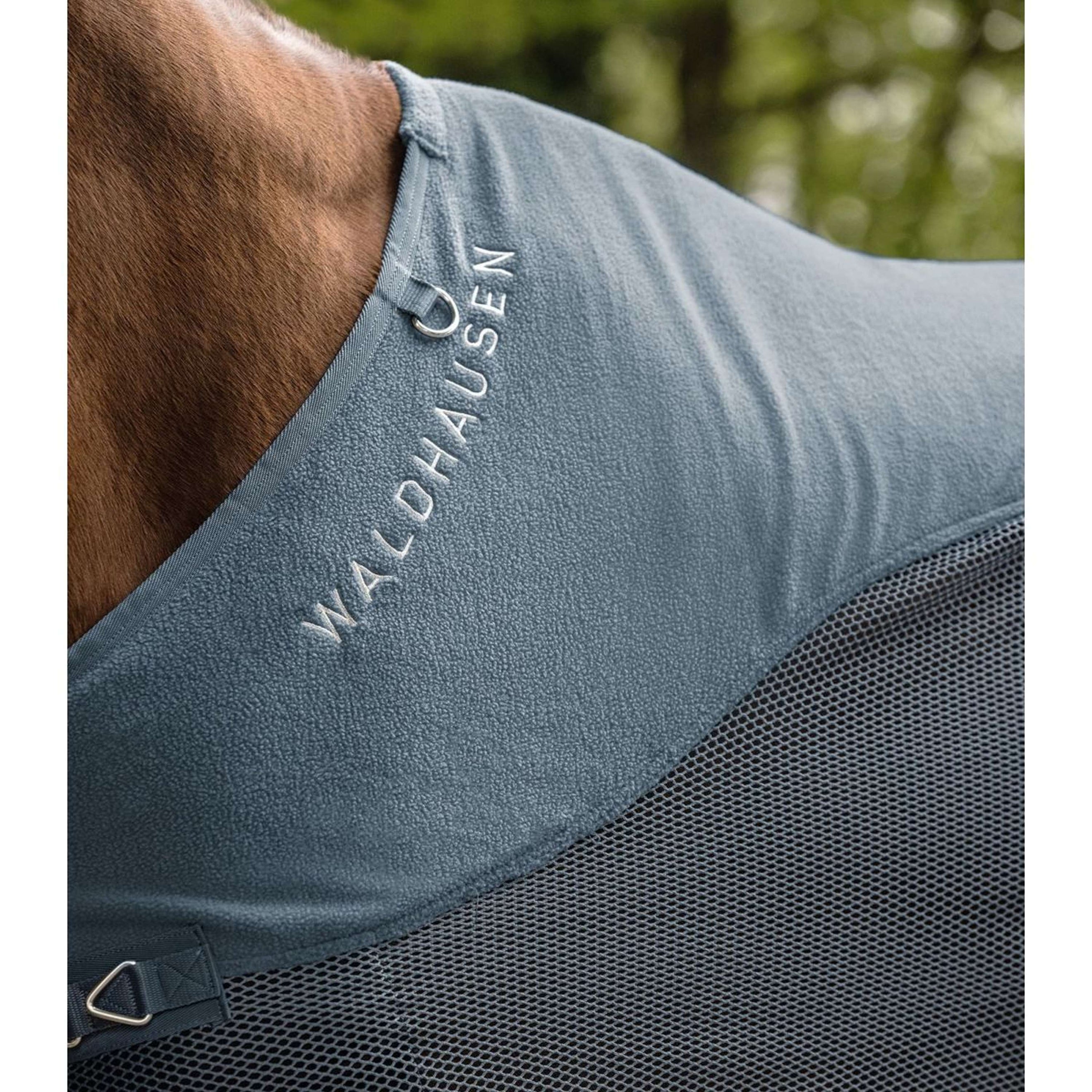 Waldhausen Fliegendecke Fleece Comfort Chalk Blue Waldhausen Fliegendecke Fleece Comfort Chalk Blue