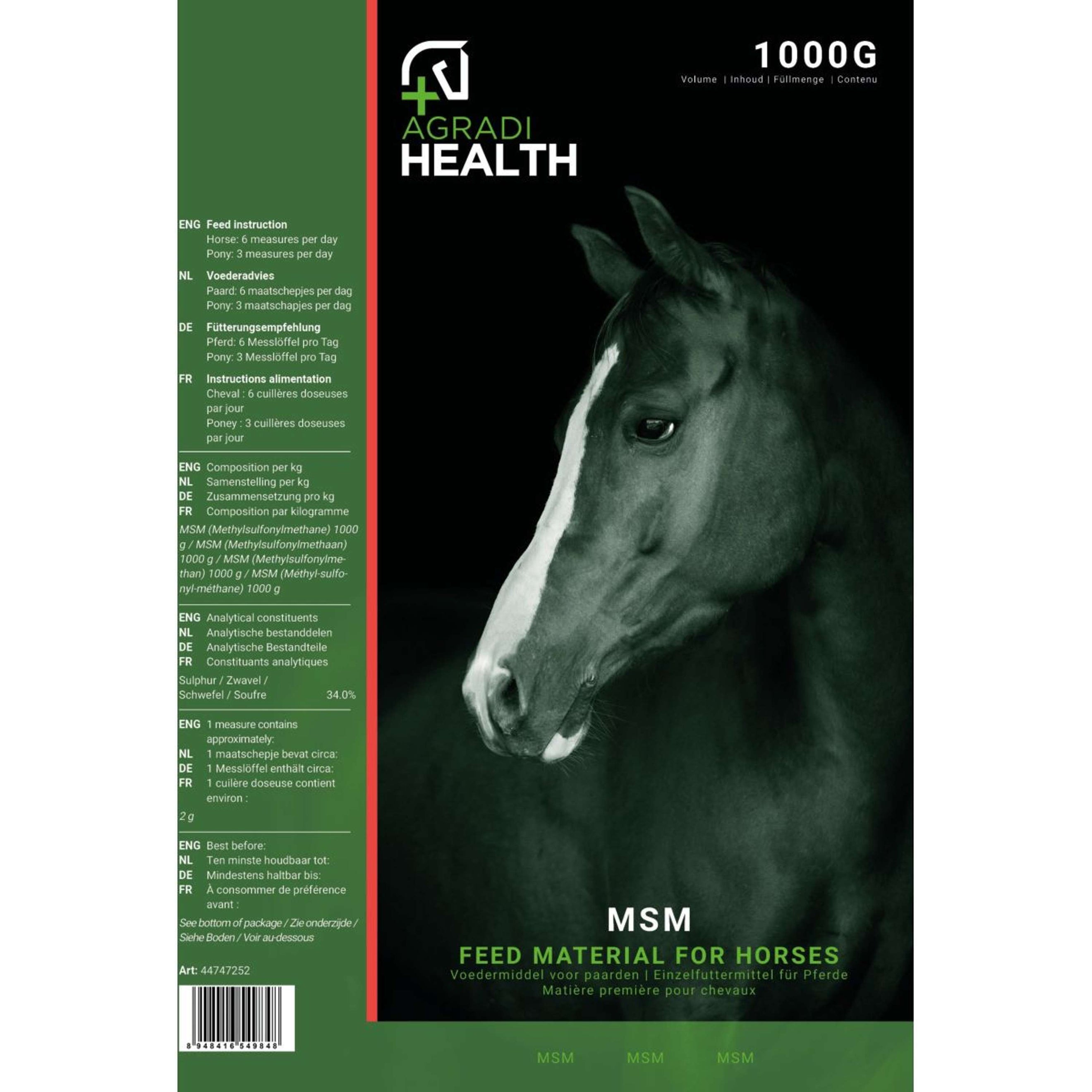 Agradi Health MSM Pferd Agradi Health MSM Pferd
