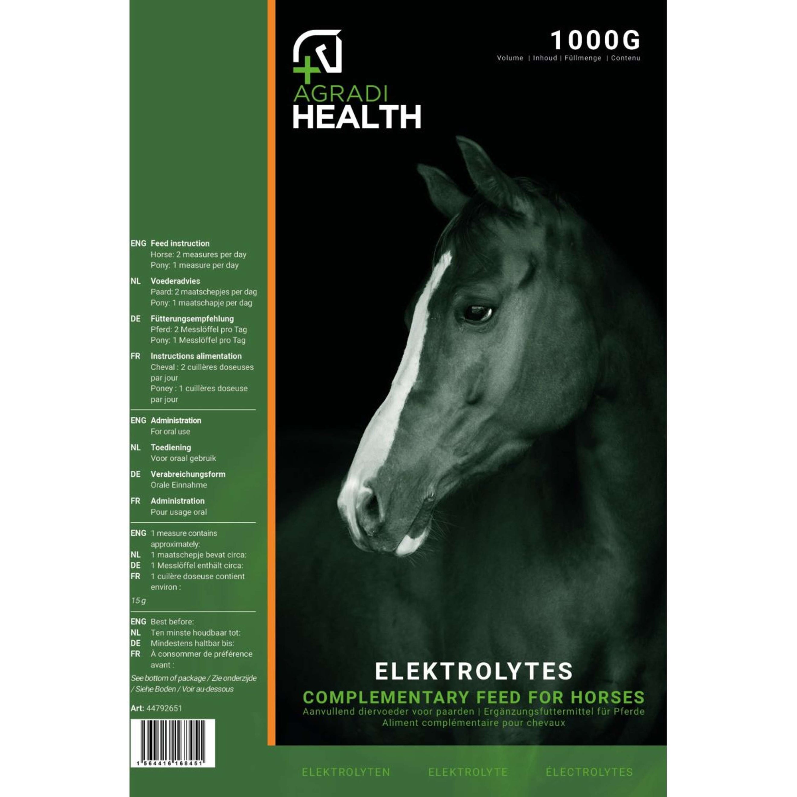 Agradi Health Elektrolyte Pferd Agradi Health Elektrolyte Pferd