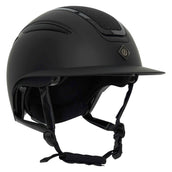 Imperial Riding Reithelm IRHOlania Deluxe Big Visor Schwarz Glitzer