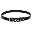 Schwarz/Rosegold
