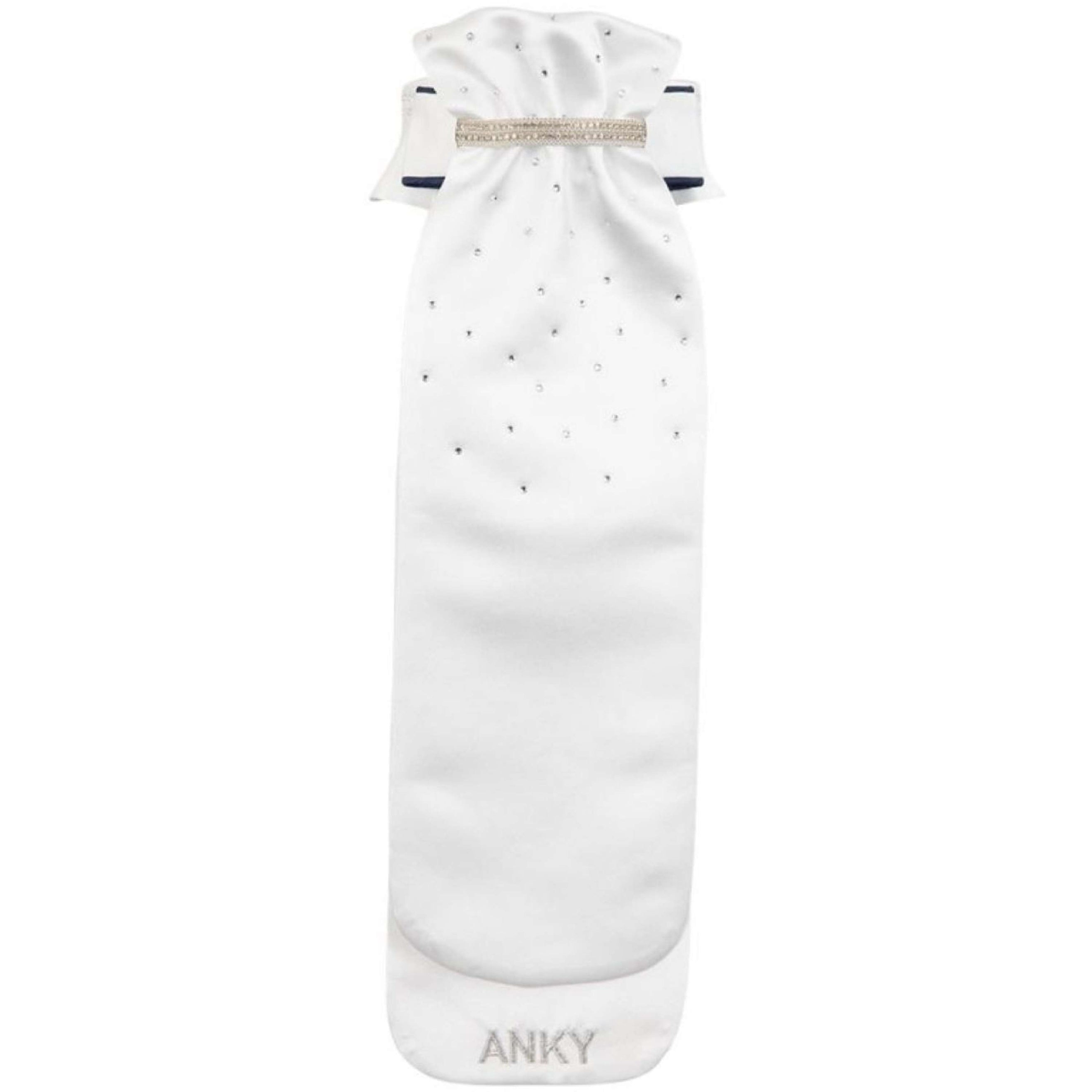 ANKY Plastron Multi-Fit Abnehmbare Kragen Weiß/Navy ANKY Plastron Multi-Fit Abnehmbare Kragen Weiß/Navy