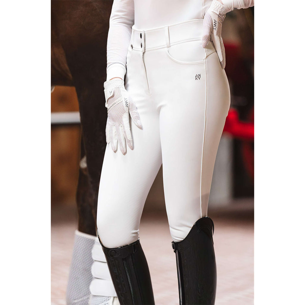ANKY Reithose Regal C-Wear XR26101 Full Grip Weiß