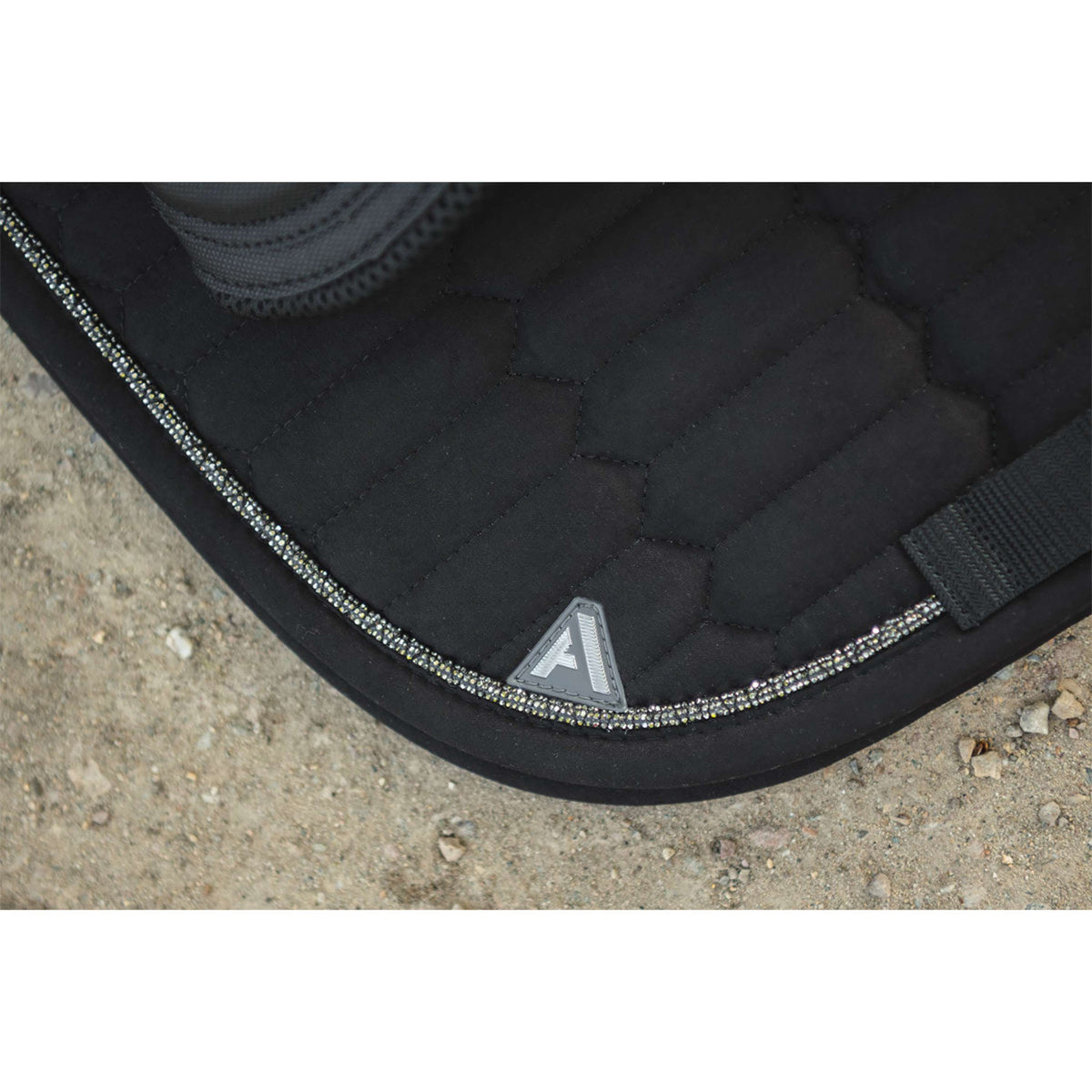 ANKY Schabracke Suede XB261110 Dressur Schwarz