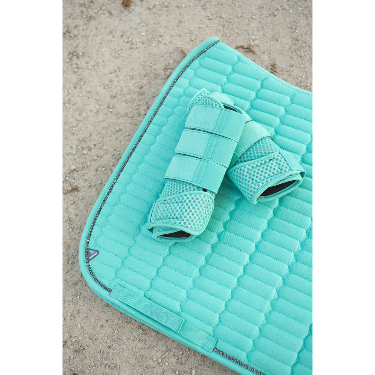 ANKY Schabracke Suede XB261110 Dressur Pool Blue