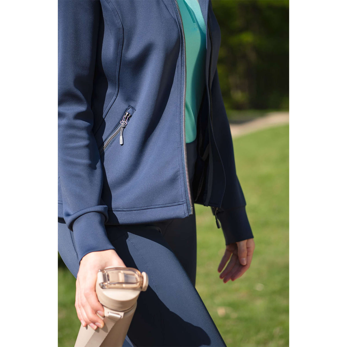 ANKY Jacke Hooded Tech ATC251101 Mood Indigoblau