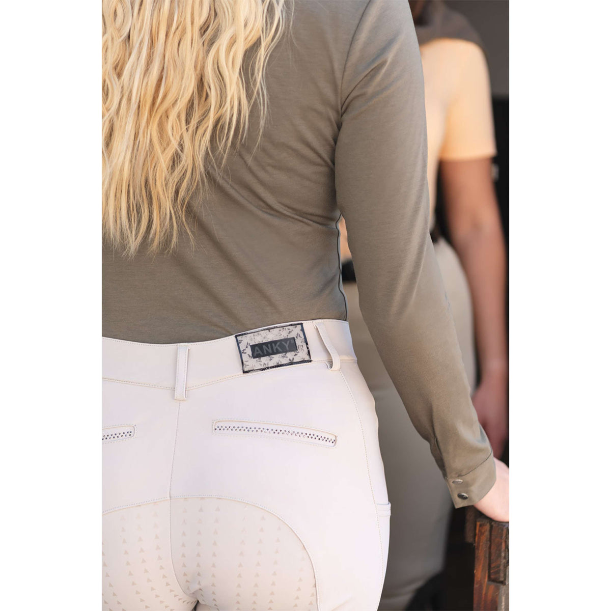 ANKY Longsleeve Zip Up ATC261203 Bungee Cord