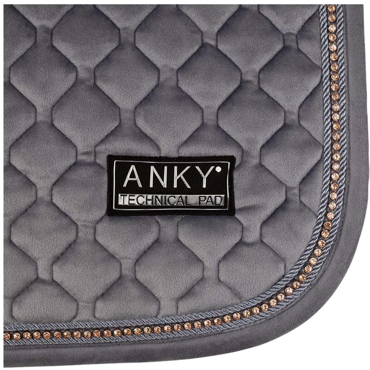 ANKY Schabracke Velvet Stones Springen Steel Grey