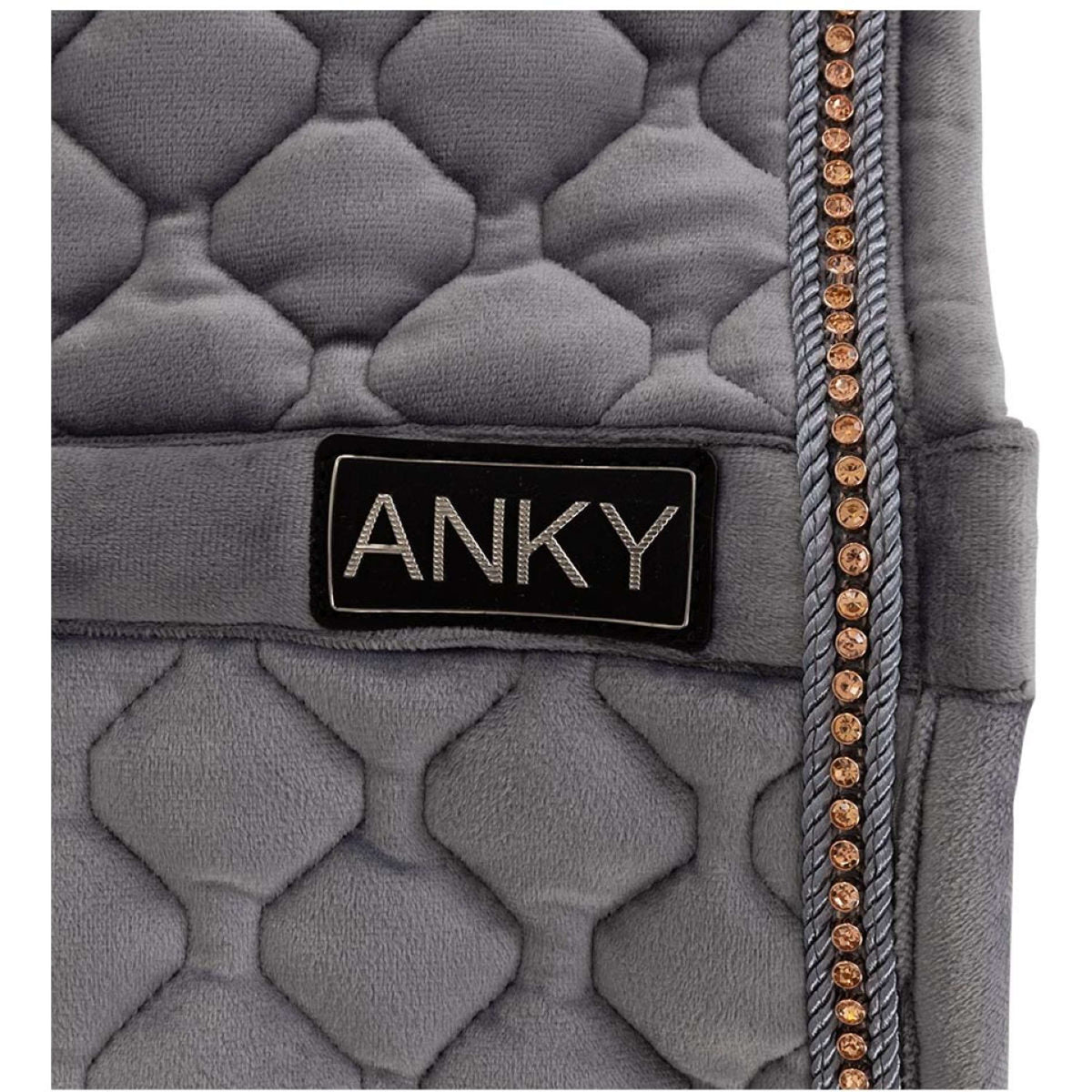 ANKY Schabracke Velvet Stones Springen Steel Grey