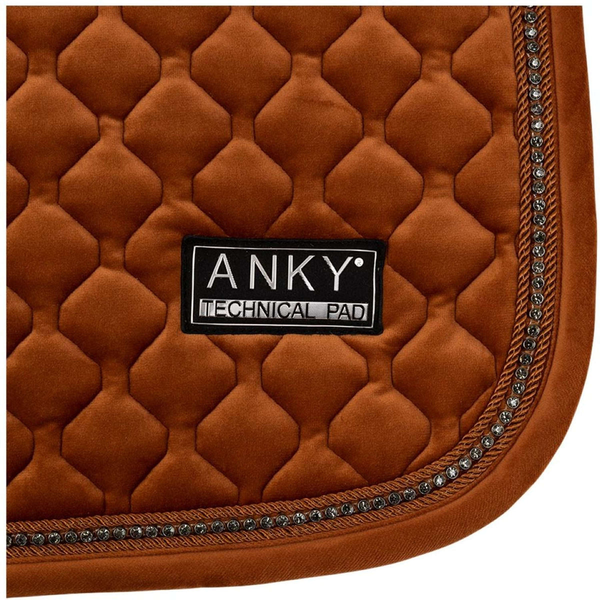 ANKY Schabracke Velvet Stones Springen Rostbraun