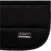 ANKY Schabracke Velvet Wave Dressur Schwarz