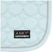 ANKY Schabracke Suede Dressur CanalBlue