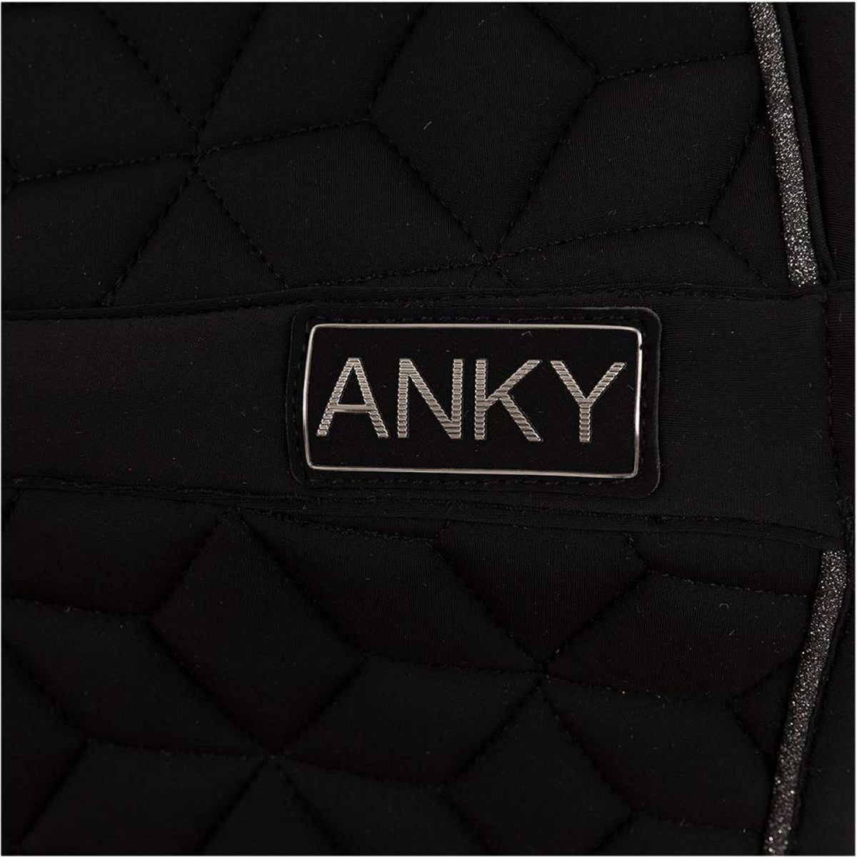 ANKY Schabracke Poly Nylon Dressur Schwarz