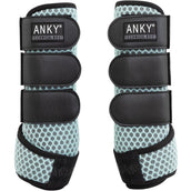 ANKY Gamaschen 3D Mesh CanalBlue