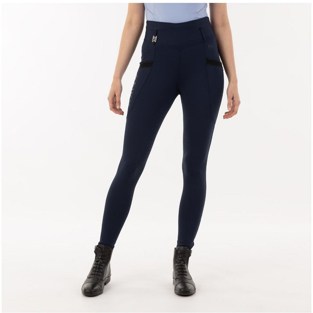 ANKY Reitleggings Impactive Silicon Full Grip Dark Navy