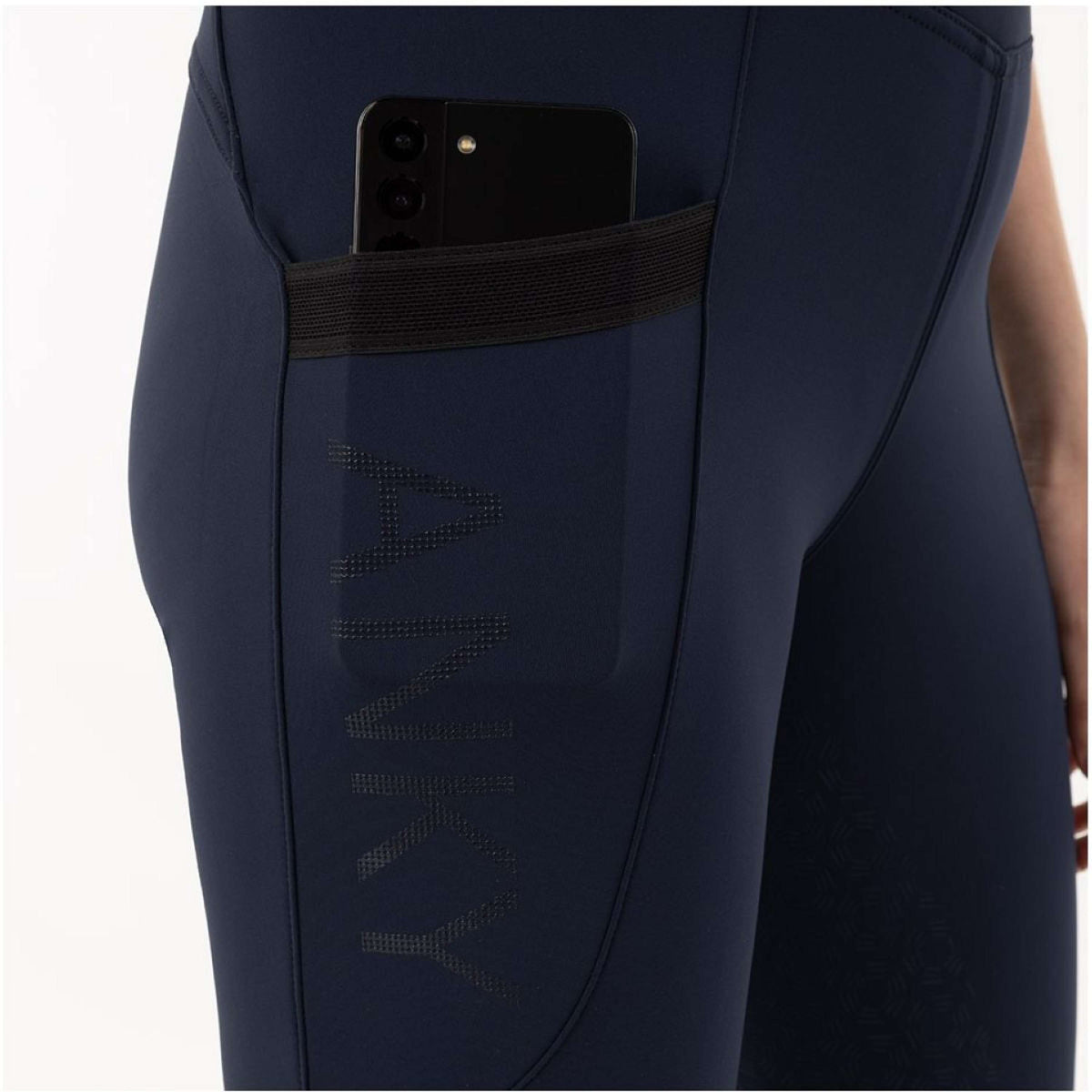 ANKY Reitleggings Impactive Silicon Full Grip Dark Navy