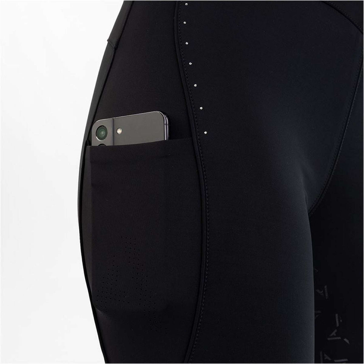 ANKY Reitleggings Circling Full Grip Schwarz