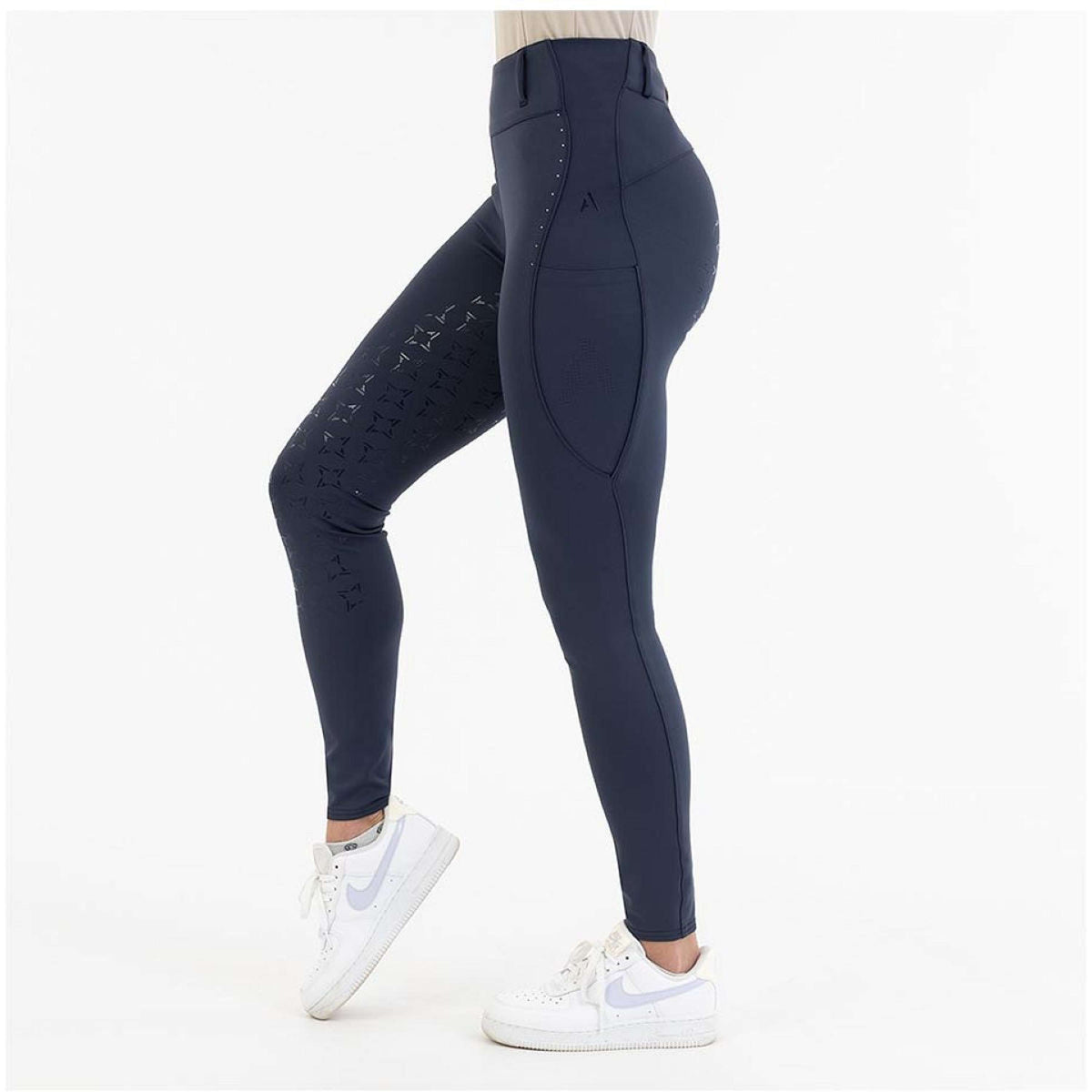 ANKY Reitleggings Circling Full Grip Mood Indigoblau