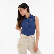 ANKY Polo ATC251202 Ärmellos Twilight Blau