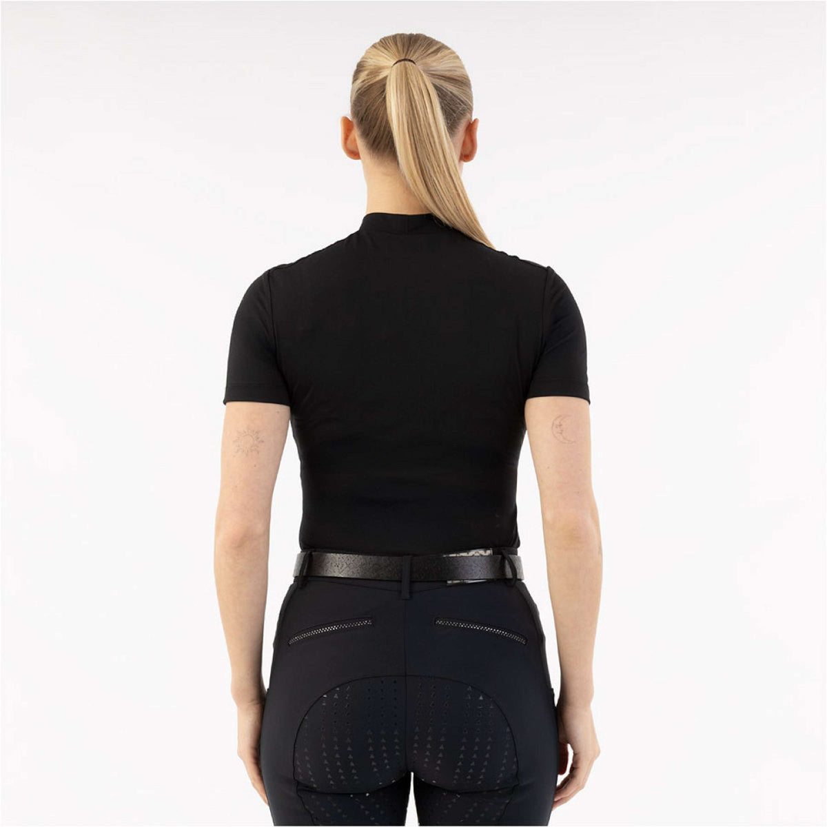 ANKY T-Shirt Mockneck Tee ATC261205 Schwarz