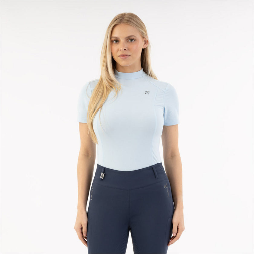 ANKY T-Shirt Mockneck Tee ATC261205 Nantucket Breeze