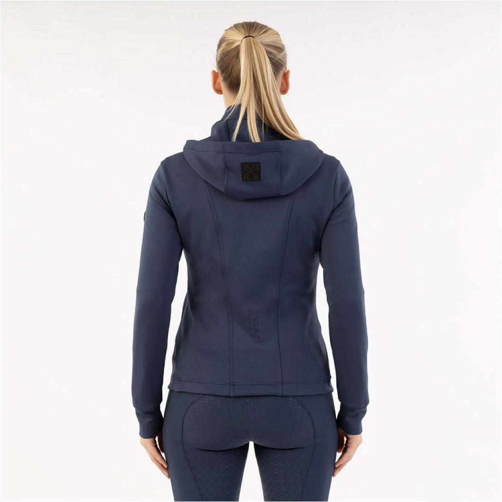 ANKY Jacke Hooded Tech ATC251101 Mood Indigoblau