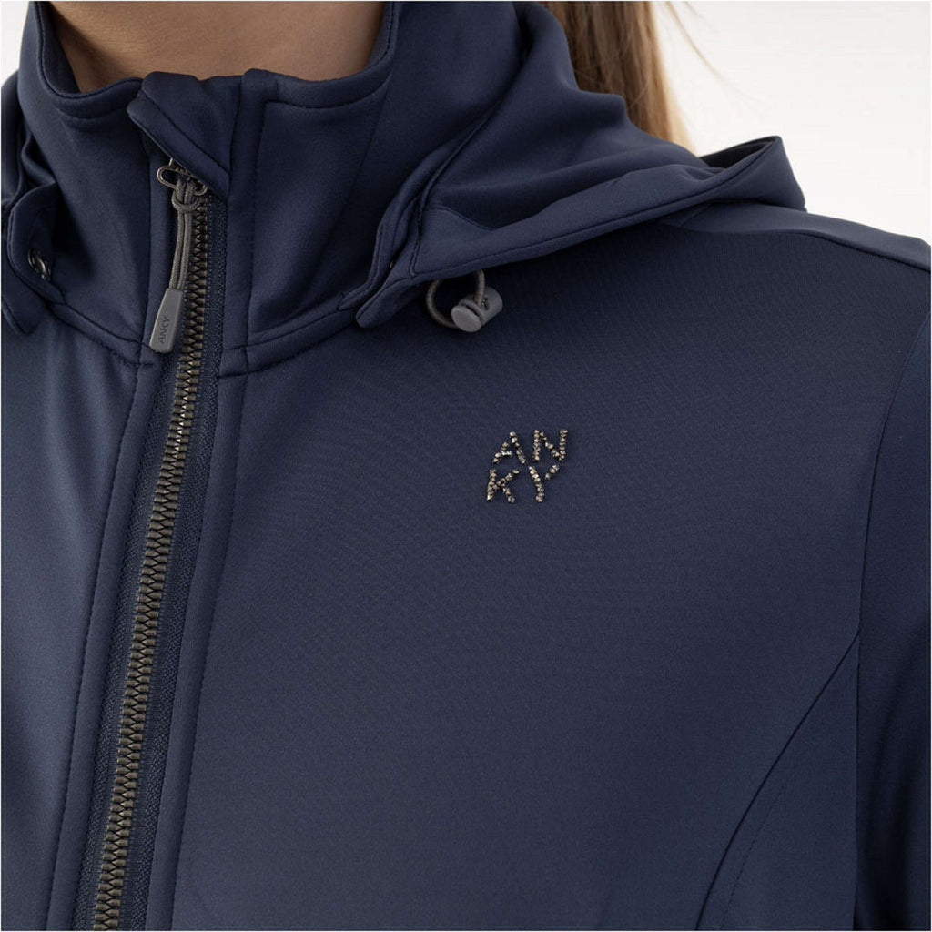 ANKY Jacke Hooded Tech ATC251101 Mood Indigoblau