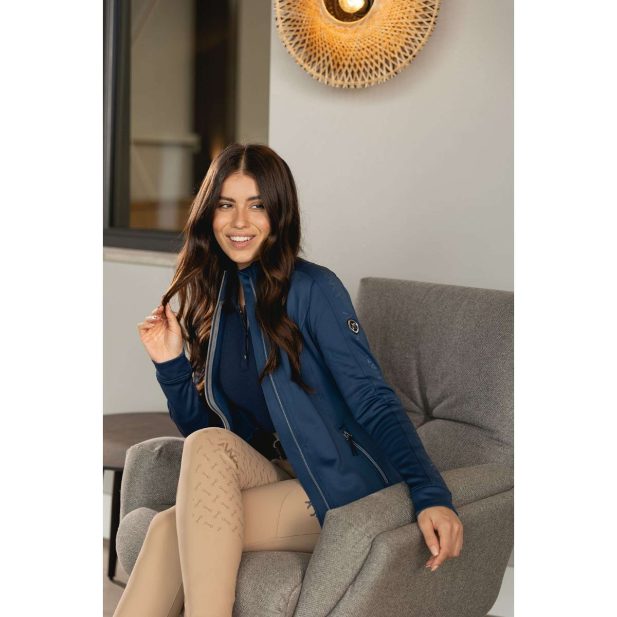 ANKY Jacke AW25 Tech Active Insignia Blue