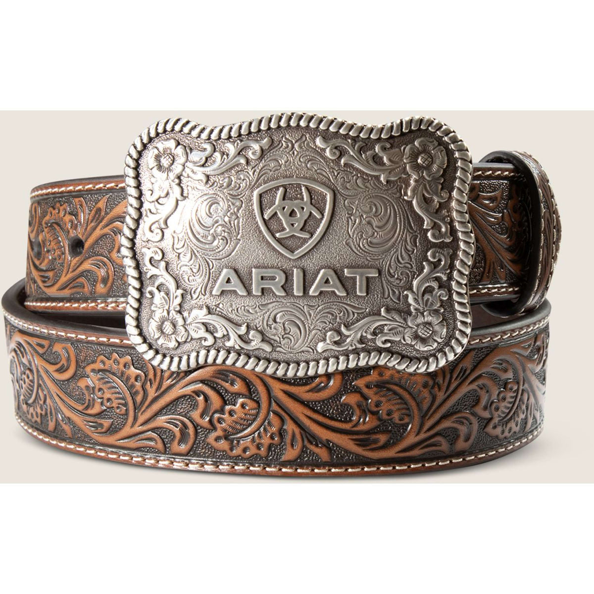 Ariat Gürtel Cow Buckle Herren Schwarz