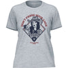 Ariat T-Shirt Don't Press Your Luck Damen Ice Blue