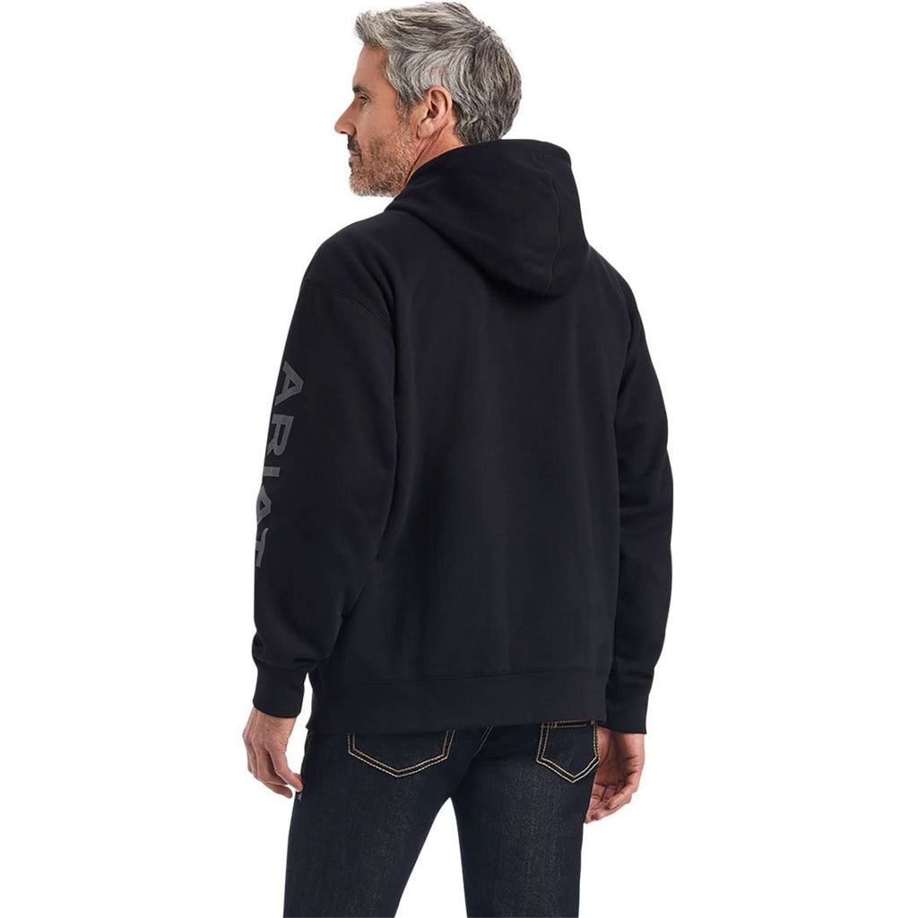 Ariat Pullover Logo Herren Schwarz