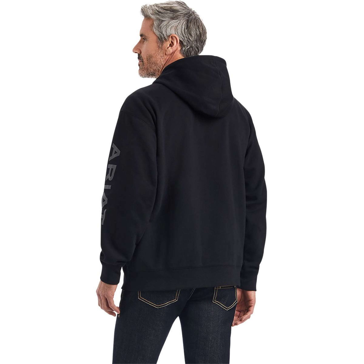 Ariat Pullover Logo Herren Schwarz