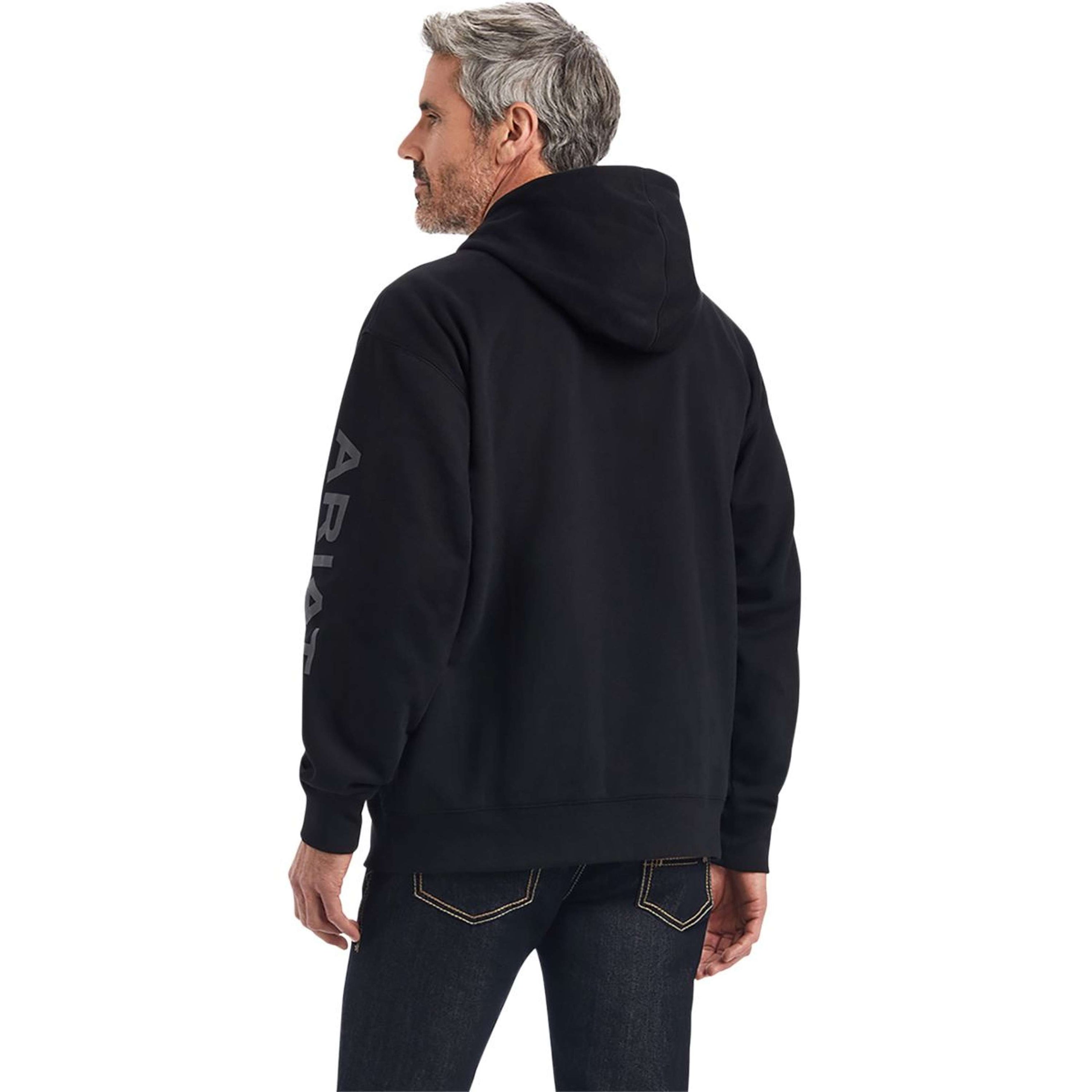 Ariat Pullover Logo Herren Schwarz